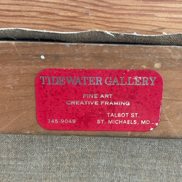 Vintage Signed Original Painting - Picture 13 of 14